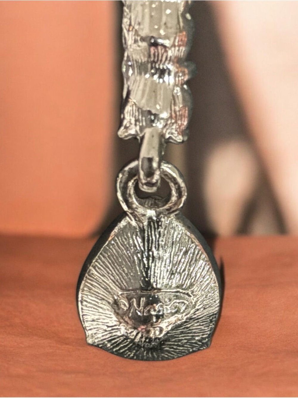 Signed Napier Sparkling Clear Rhinestone Y-Drop Lariat Necklace 18” Teardrop 32g - Picture 6 of 11